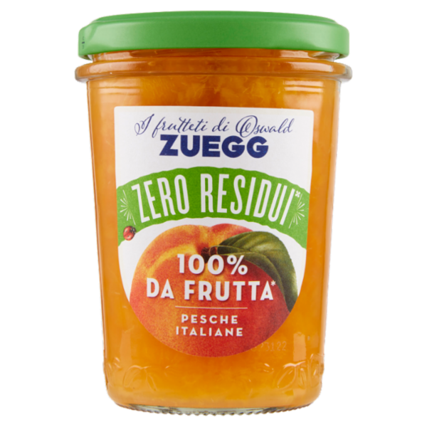 Zuegg I frutteti di Oswald Zuegg Zero Residui 100% da Frutta* Pesche Italiane 230 g