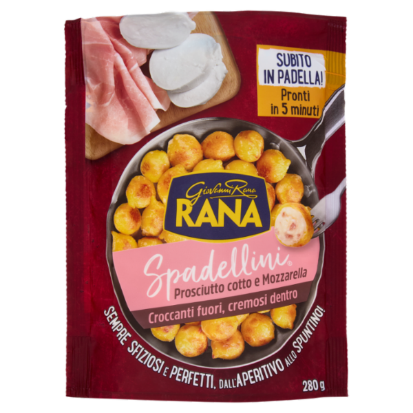 Giovanni Rana Spadellini Prosciutto cotto e Mozzarella 280 g