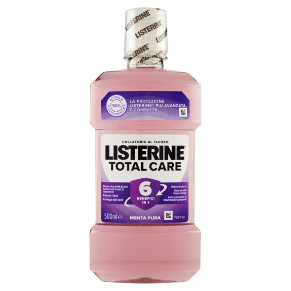 Listerine Total Care Menta Pura 500 ml