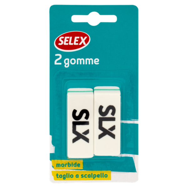 Selex Gomma in Caucciù Bianca 2 pezzi