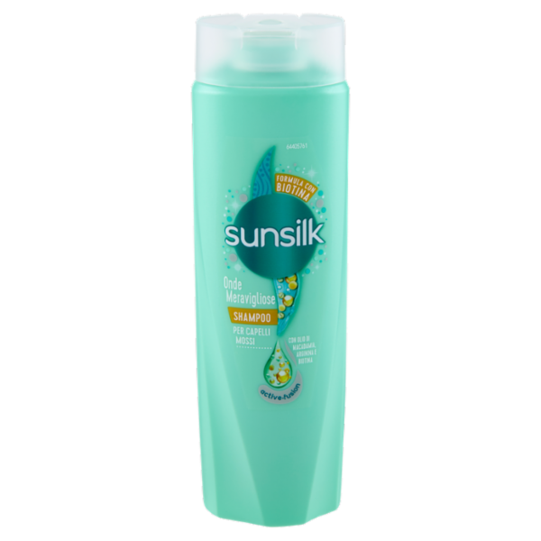 Sunsilk Onde Meravigliose Shampoo per Capelli Mossi 250 mL