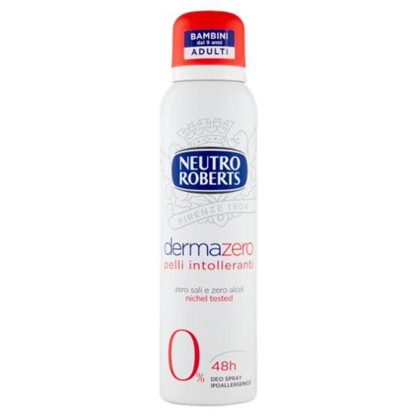 Neutro Roberts dermazero pelli intolleranti Deo Spray 150 ml