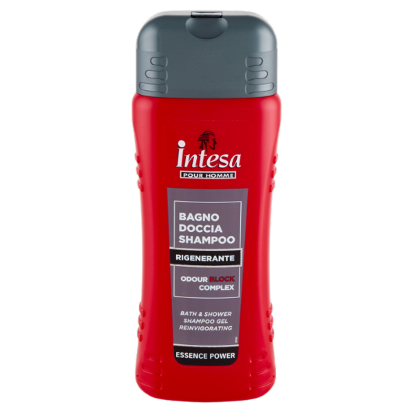 Intesa Pour Homme Bagno Doccia Shampoo Rigenerante Essence Power 500 mL
