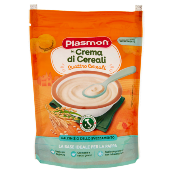 Plasmon la Crema di Cereali Quattro Cereali 200 g