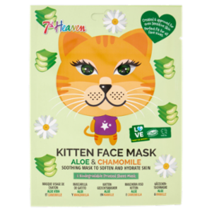 7th Heaven Maschera Viso Kitten Aloe e Camomilla 1 Pz