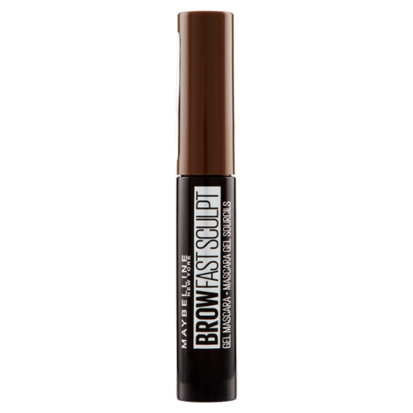 Maybelline New York Gel Mascara Sopracciglia Brow Fast Sculpt, Lunga Tenuta, 04 Marrone 2.8 ml