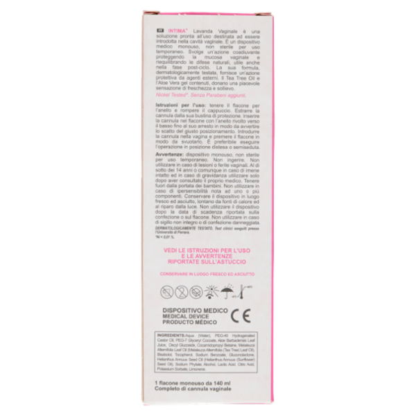 intima⁺ Lavanda Vaginale 140 ml