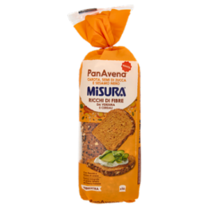 Misura Fibrextra PanAvena Carota, Semi Di Zucca e Sesamo Nero 400 g