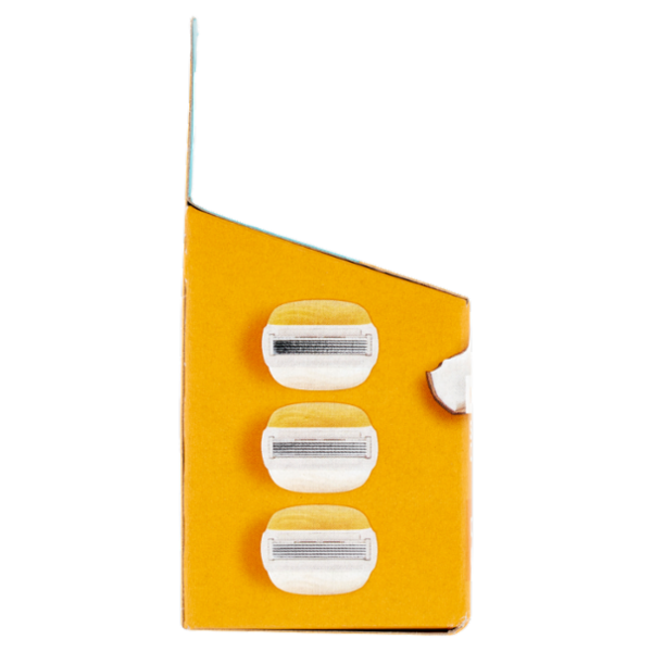 Gillette Venus Lamette Rasoi Donna Comforglide Cocco Plus Olaz per Rasoio a 5 Lame, Confezione da 3