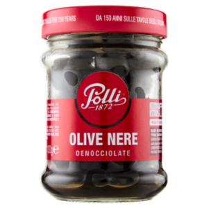 Polli Olive Nere Denocciolate 130 g