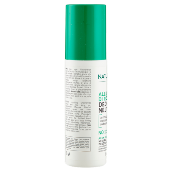 Naturaverde Pharma Allume di Rocca Deo Vapo Neutro 100 ml