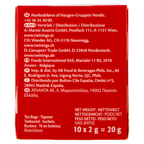 Twinings English Breakfast Tea 10 x 2 g