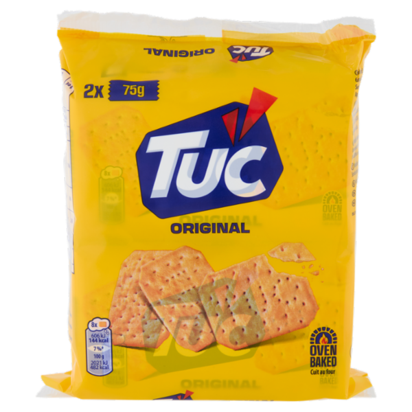 Tuc Original Biscotti Salati Multipack - 2 x 75 g
