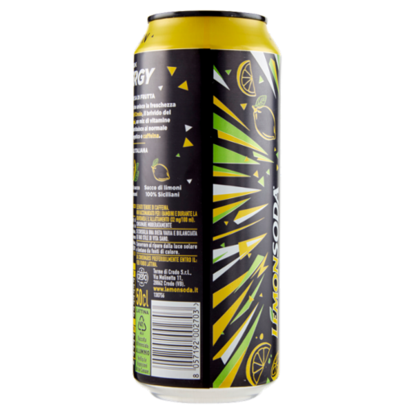 Lemonsoda Energy Lemon 50 cl