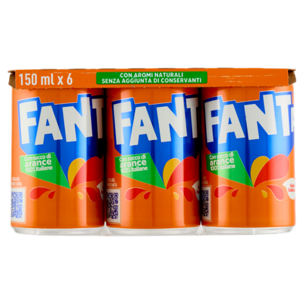 Fanta Orange Minican 6 x 15 cl