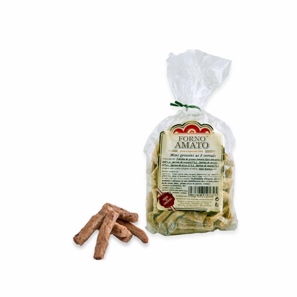 Mini Grissini Ai Cinque Cereali Gr.300