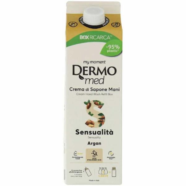 Dermomed Crema di Sapone Mani Argan 900 ml