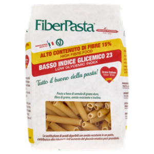 FiberPasta Sedani Basso Indice Glicemico 23 500 g