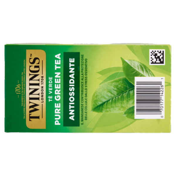 Twinings Pure Green Tea Tè Verde Antiossidante 20 filtri The 40 g