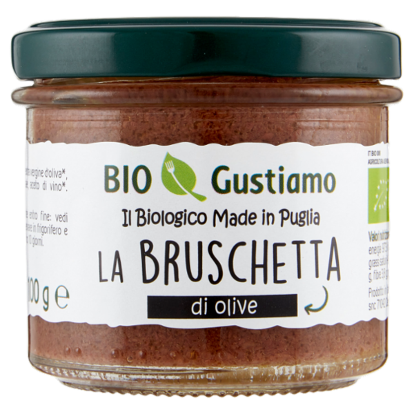 Bio Gustiamo la Bruschetta di olive 100 g