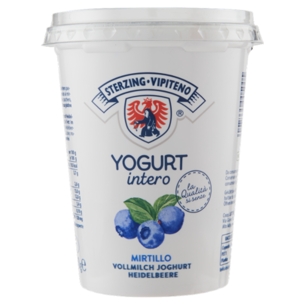 Sterzing Vipiteno Yogurt intero Mirtillo 500 g