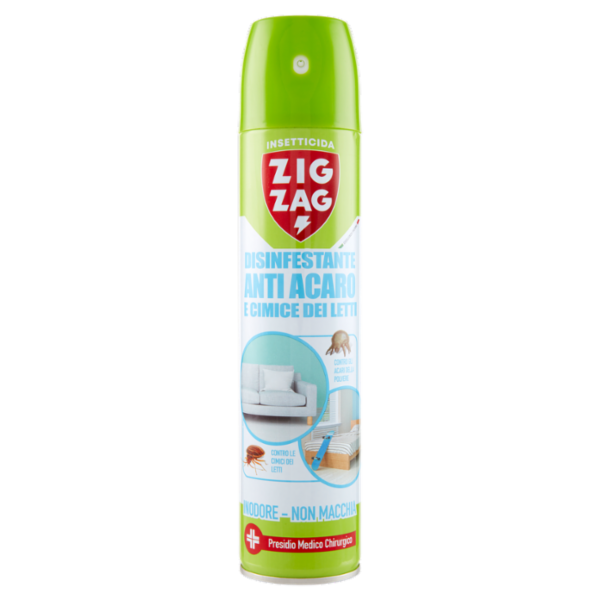 Zig Zag Disinfestante Anti Acaro e Cimice dei Letti 300 ml