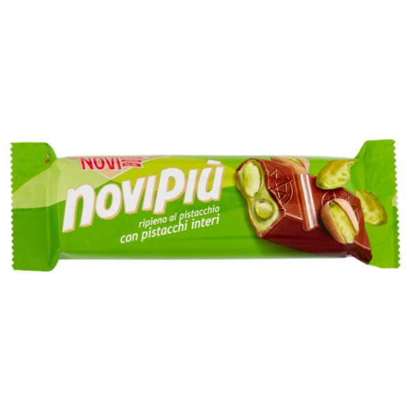 Novi novipiù ripieno al pistacchio con pistacchi interi 35 g