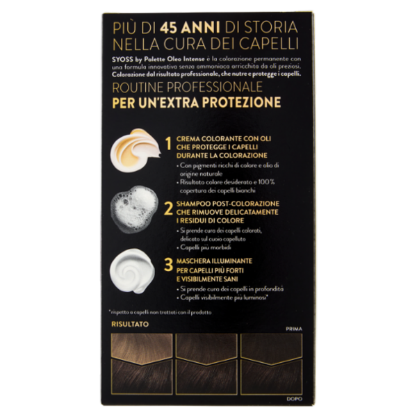 Syoss By Palette Oleo Intense 3-10 Castano Naturale