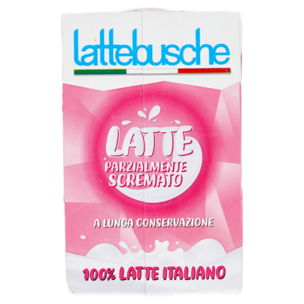 lattebusche Latte Parzialmente Scremato a Lunga Conservazione 500 ml