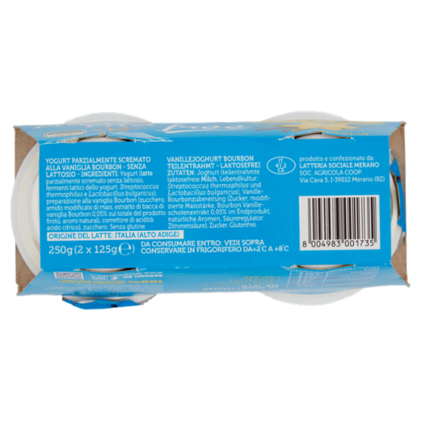 bella vita free Senza Lattosio Vaniglia 2 x 125 g