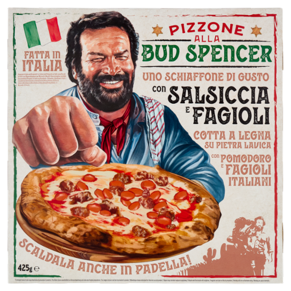 Bud Power Pizzone alla Bud Spencer con Salsiccia e Fagioli 425 g