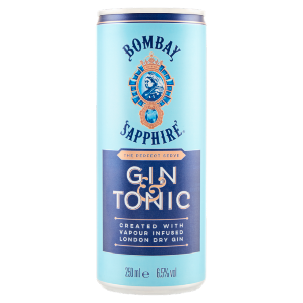 Bombay Sapphire Gin & Tonic 250 ml