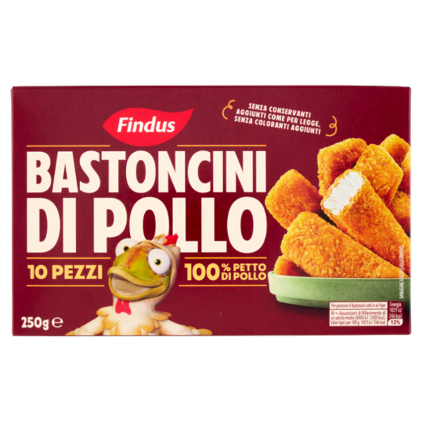 Findus 10 Bastoncini Di Pollo 250 g