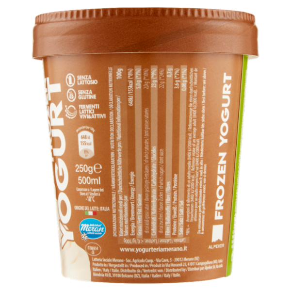 Meran Yogurteria Merano Frozen Yogurt Nocciola 250 g