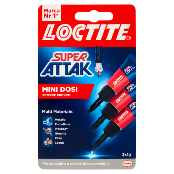 LOCTITE Super Attak Mini Dosi 3 x 1 g
