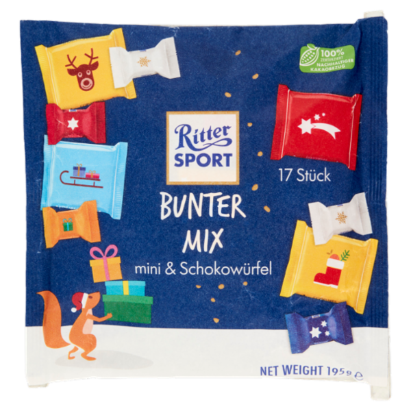 Ritter Sport Bunter Mix 195 g