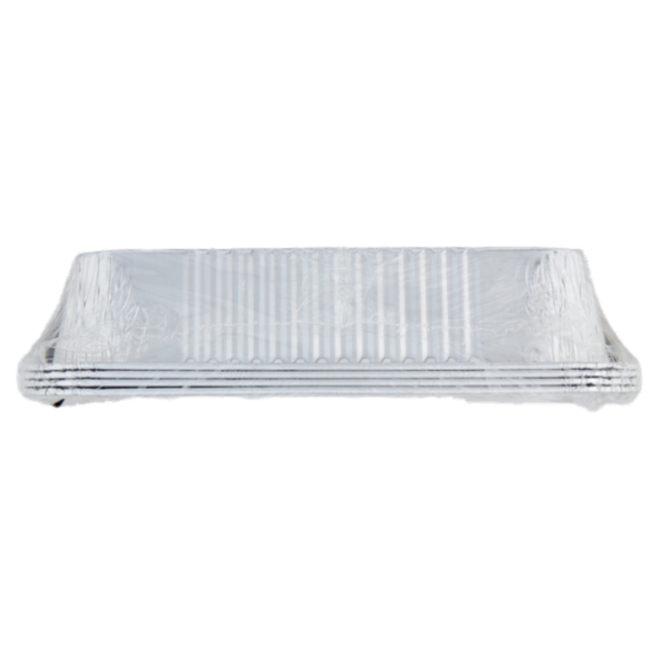 Cuki Cuoce Vaschette Alluminio doppia forza 4 Porzioni 4 pz