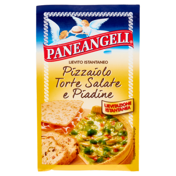PANEANGELI Lievito Istantaneo Pizzaiolo Torte Salate e Piadine 15 g