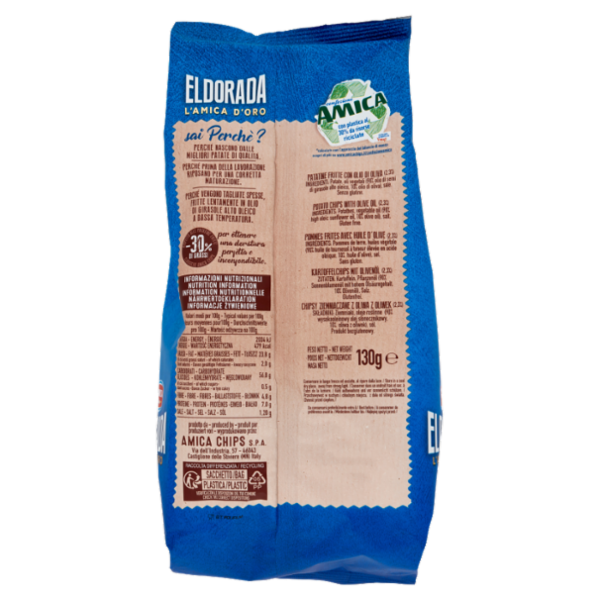 Amica Chips Eldorada Ricetta con Olio di Oliva 130 g
