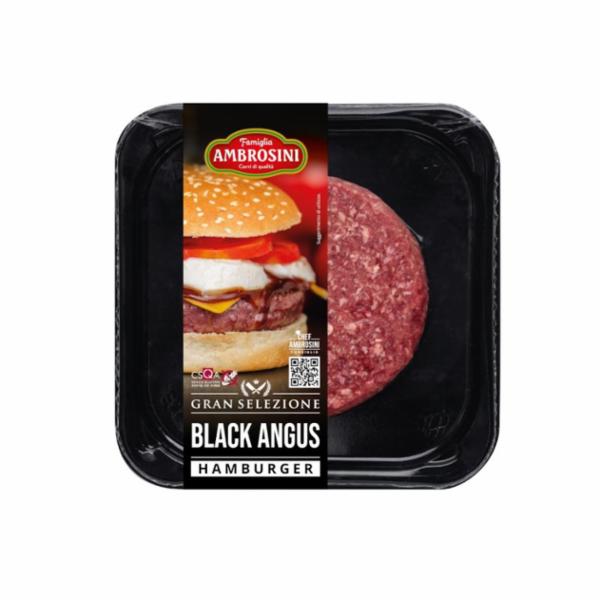 HAMBURGER DI CARNE BOVINO BLACK ANGUS AMERICA G.220