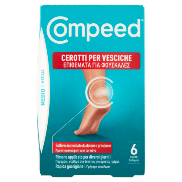 Compeed Cerotti per Vesciche Medio 6 pz