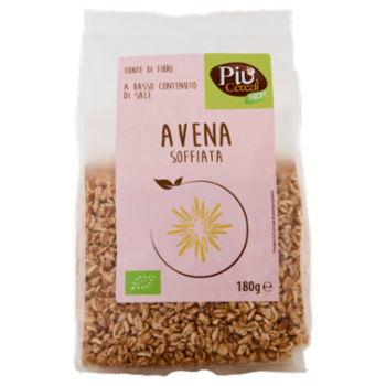 Più Cereali Bio Avena Soffiata 180 g