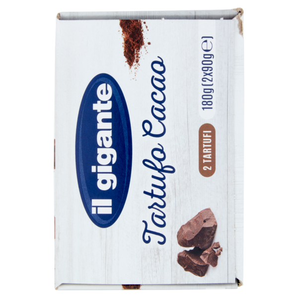 IL GIGANTE Tartufo Cacao 2 x 90 g