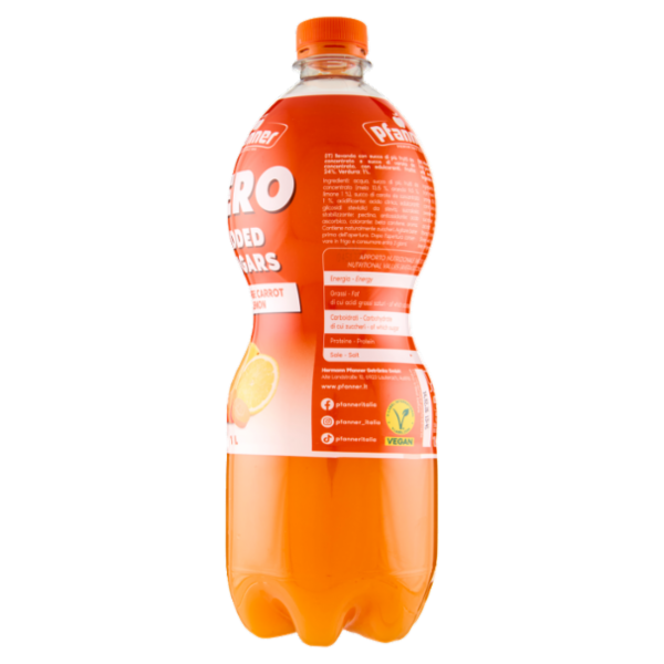 Pfanner Zero Zuccheri Aggiunti Arancia Carota Limone 1 L