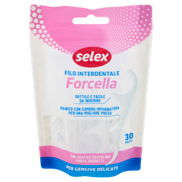 Selex Filo Interdentale Forcella 30 pezzi