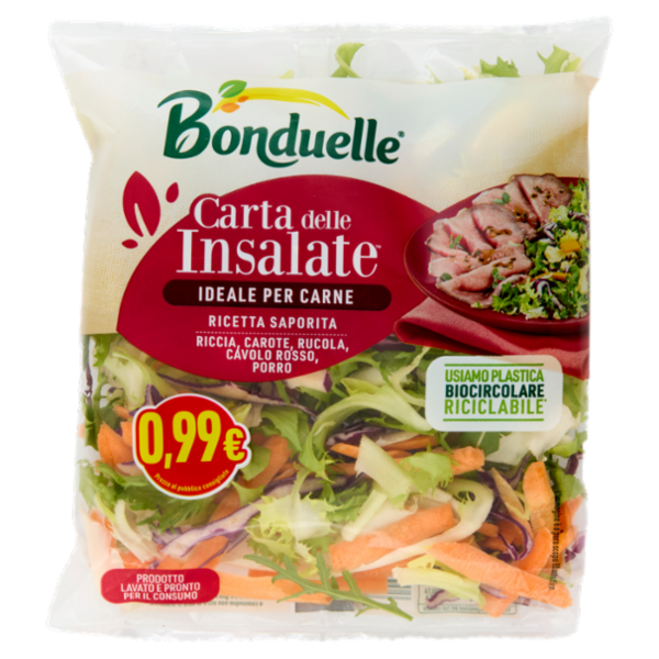 Bonduelle Carta delle Insalate Ricetta Saporita 80 g