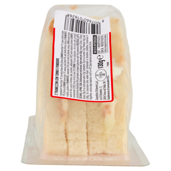 Fratelli Beretta Pan Soffice Tonno e Pomodori 130 g