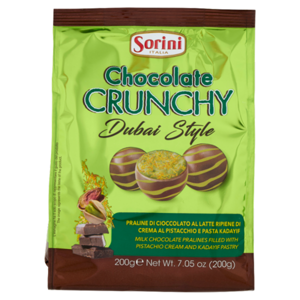 Sorini Chocolate Crunchy Dubai Style 200 g