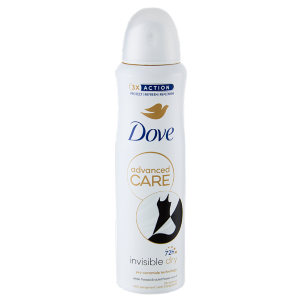 Dove advanced Care invisible dry white freesia & violet flower scent anti-perspirant 150 ml