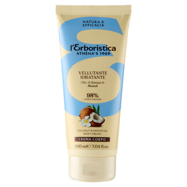 l'Erboristica Crema Corpo Vellutante Idratante Olio di Cocco & Monoï 200 ml